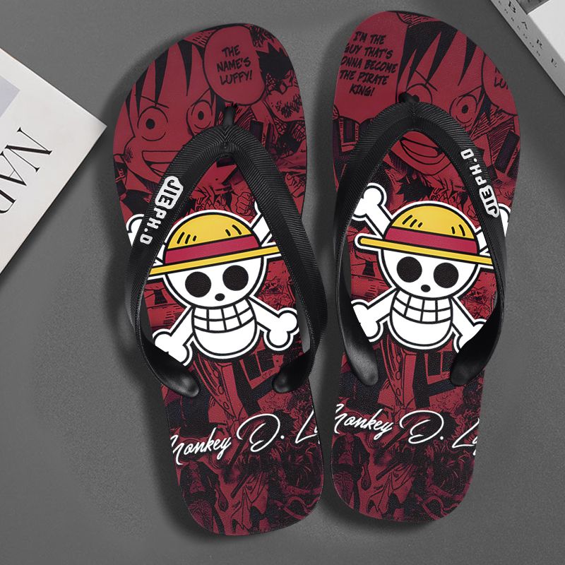 Anime Cosplay Ai - New One Piece anime flip-flops non-slip