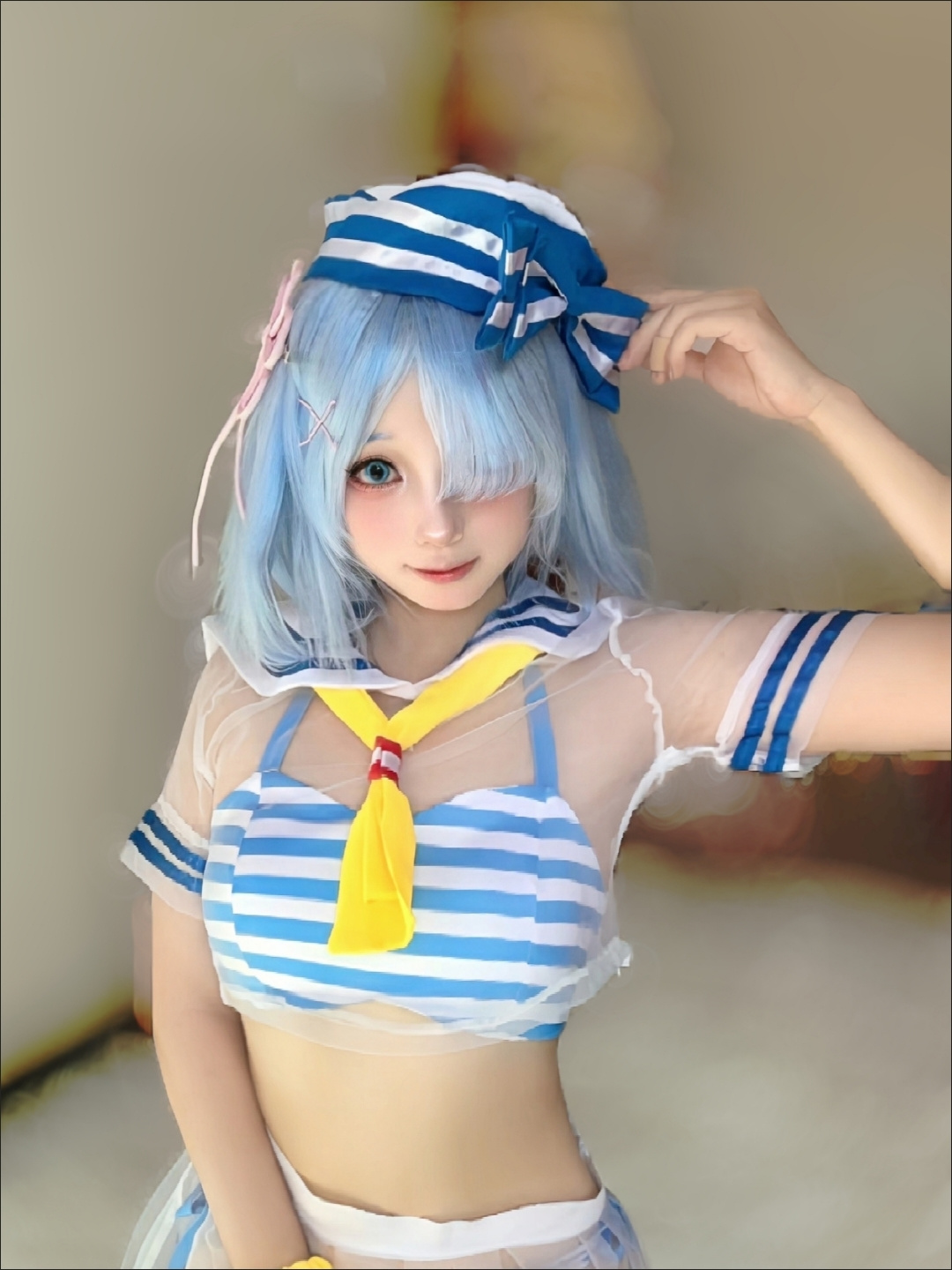 Anime Cosplay Rem - Re:Zero Rem Cosplay Costume - Cute