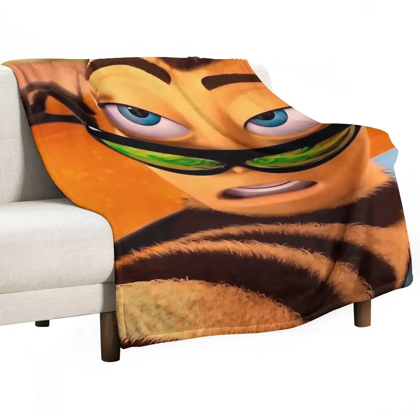 Anime Cosplay Meme - Barry Benson Bee Movie Meme Throw