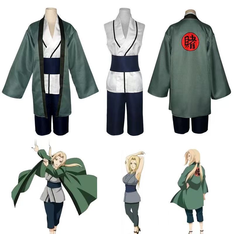 Tsunade Cosplay Costume Full S - Cosplay Anime Tsunade recension och pris