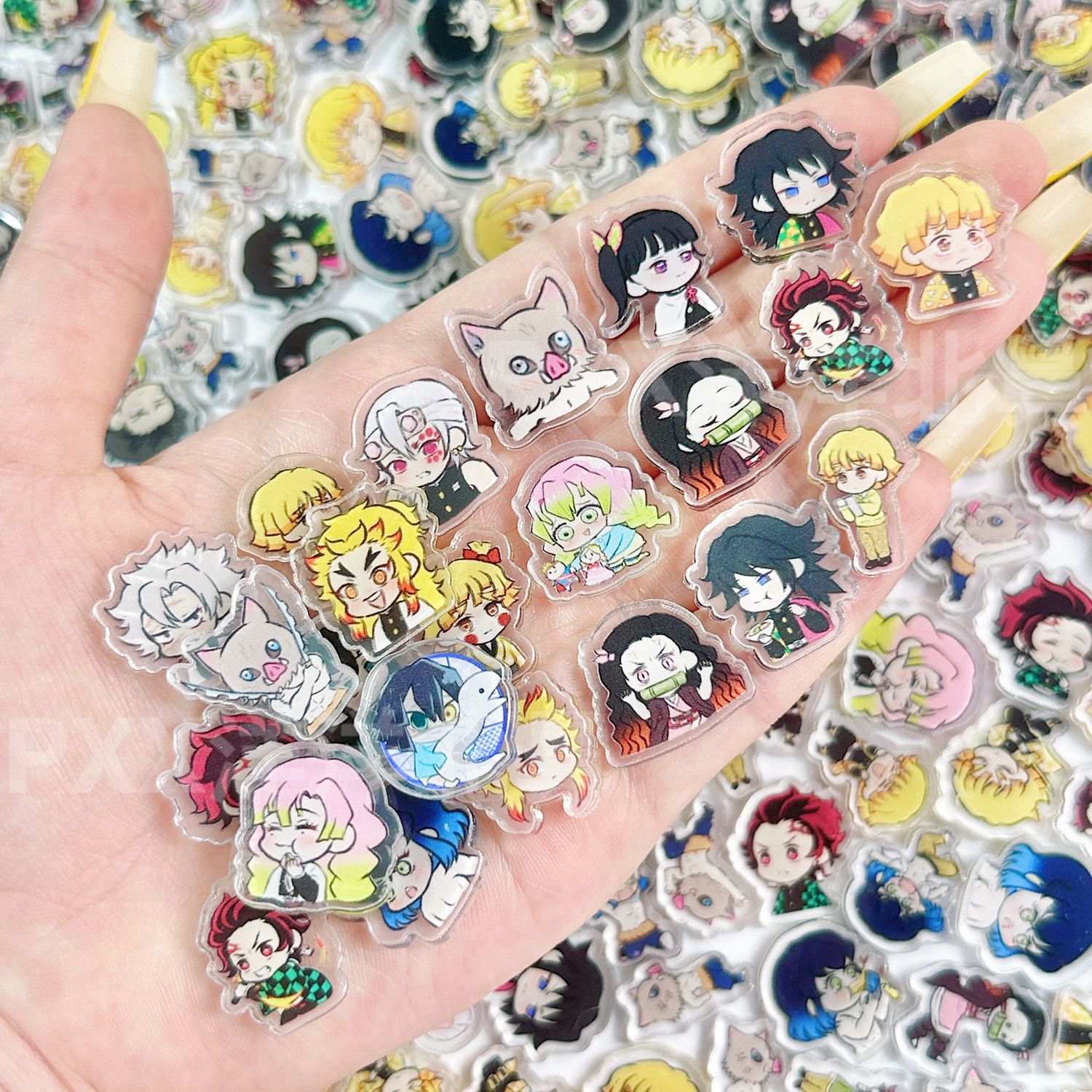 50/100Pcs 1/2cm Mini Demon Sla - Cosplay Anime Tsunade recension och pris