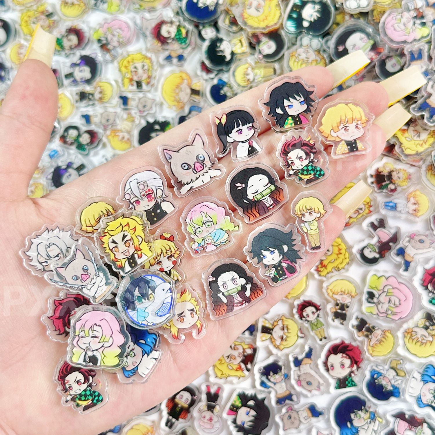 50/100Pcs 1/2cm Mini Demon Sla - Cosplay Anime Tsunade recension och pris