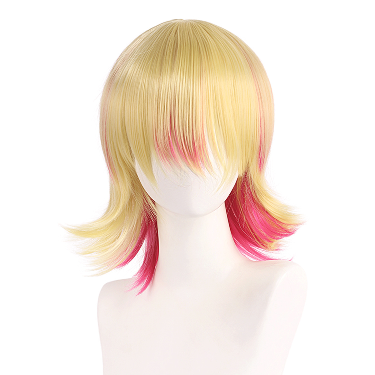 Synthetic Cosplay Wig Short Bl - Anime Cosplay Duo recension och pris