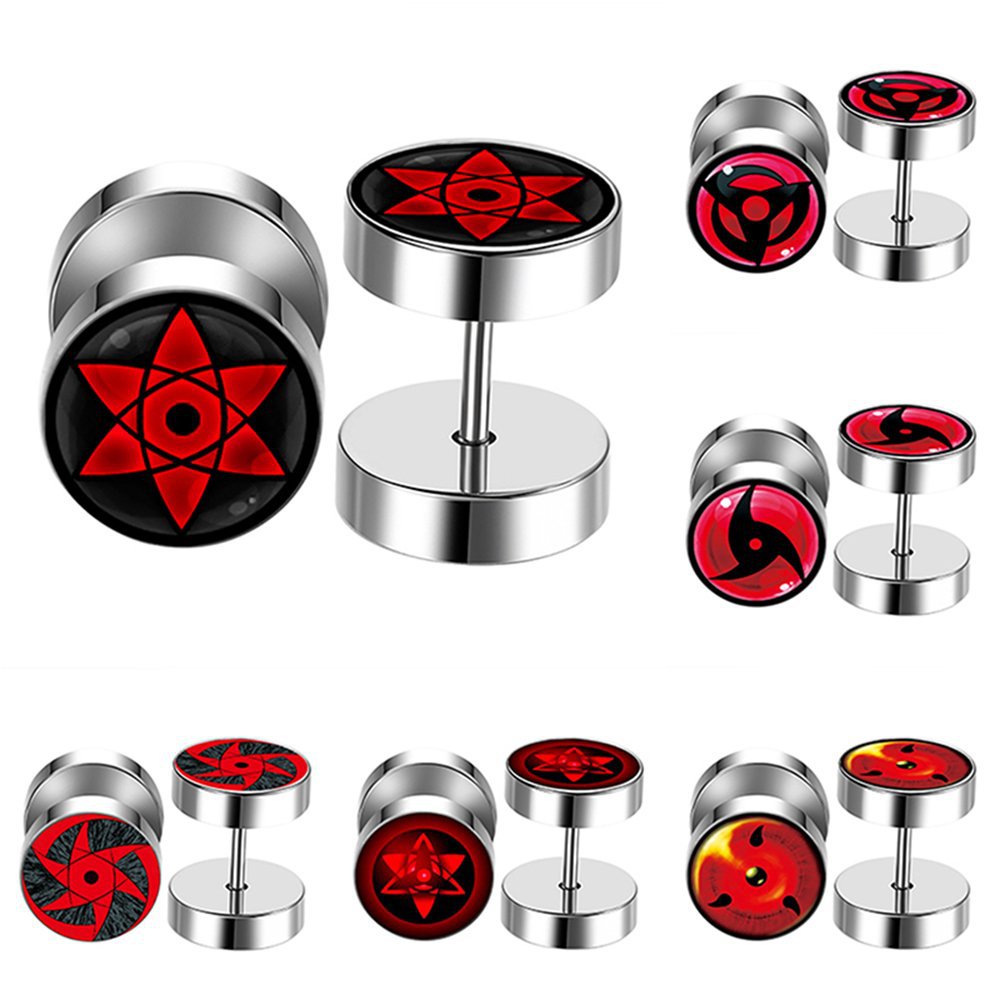 Anime Uzumaki Naruto Earrings  - Anime Cosplay Naruto recension och pris