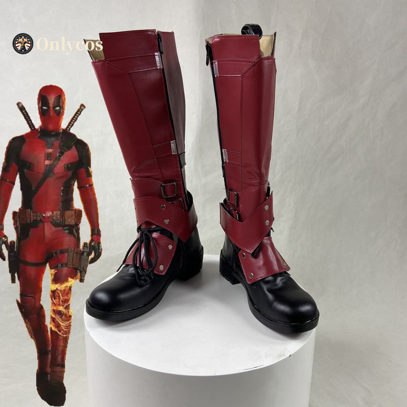 Deadpooling 3 Cosplay Boots Ro - Anime Cosplay Party recension och pris