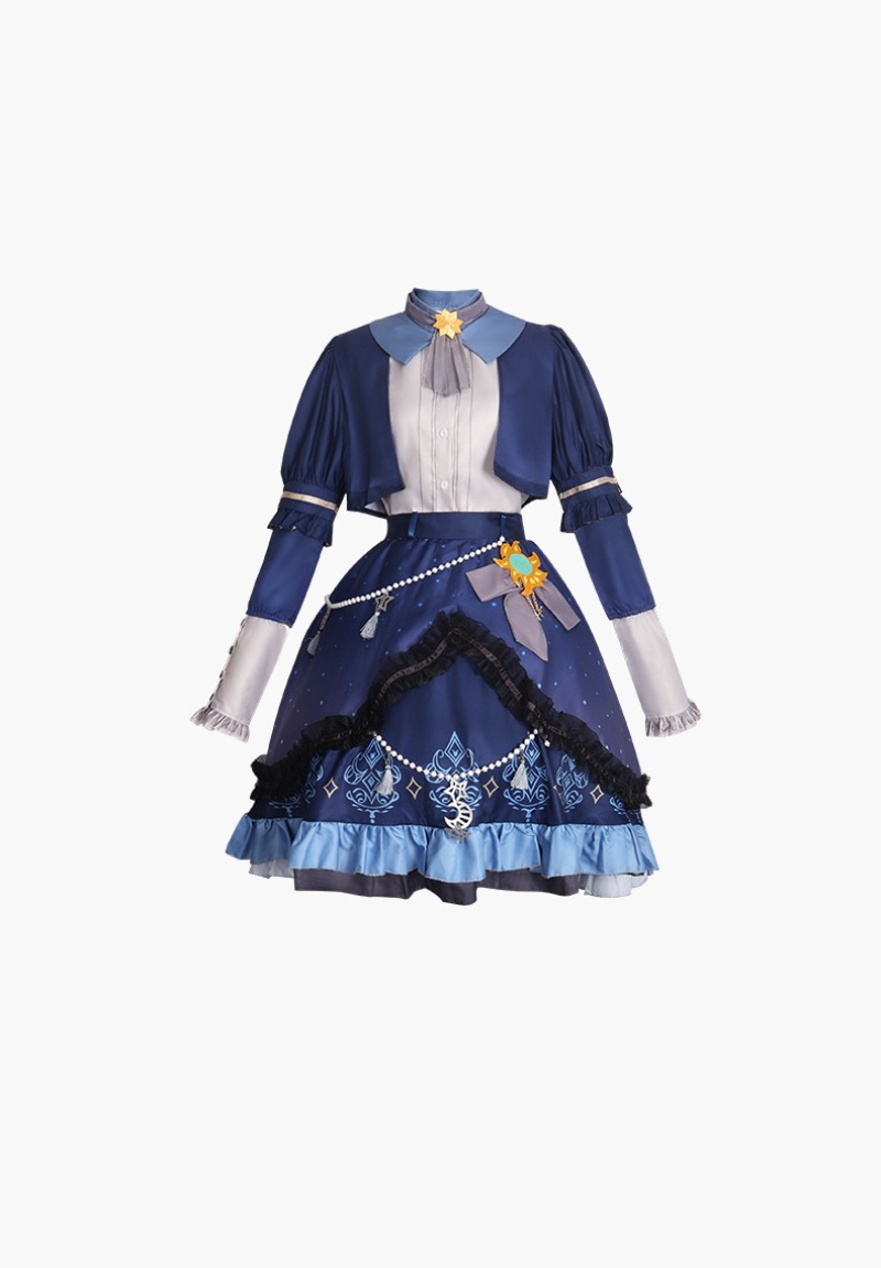 2025 PJSK Stars Colorful Dress - Women Anime Cosplay recension och pris