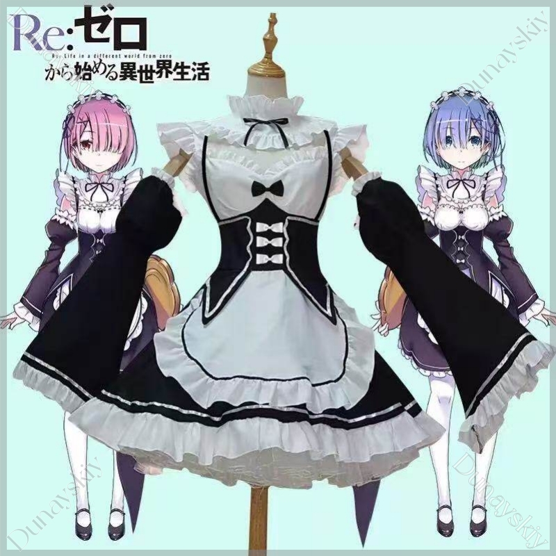 RE0 Rem Ram BJD Fits 100-170cm - Anime Cosplay Rem recension och pris
