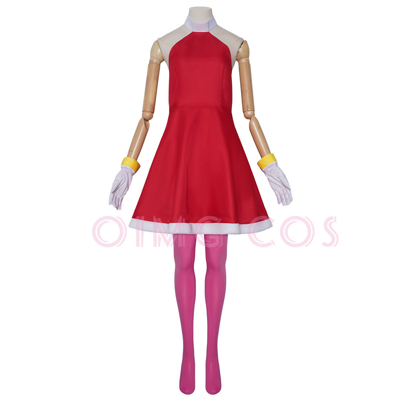 Amy Rose Cosplay Costume Adult - Anime Cosplay Party recension och pris