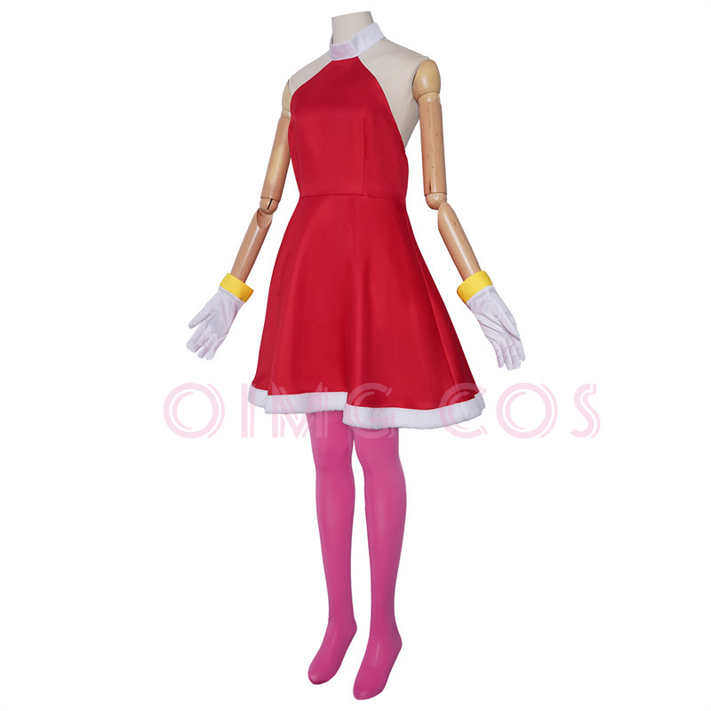 Amy Rose Cosplay Costume Adult - Anime Cosplay Party recension och pris