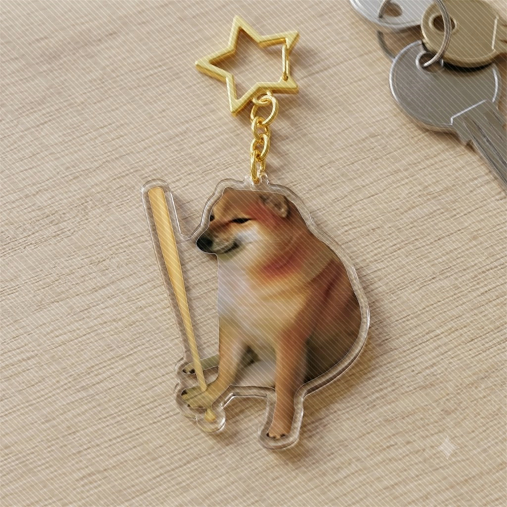 6CM Anime meme Acrylic Keychai - Anime Cosplay Meme recension och pris