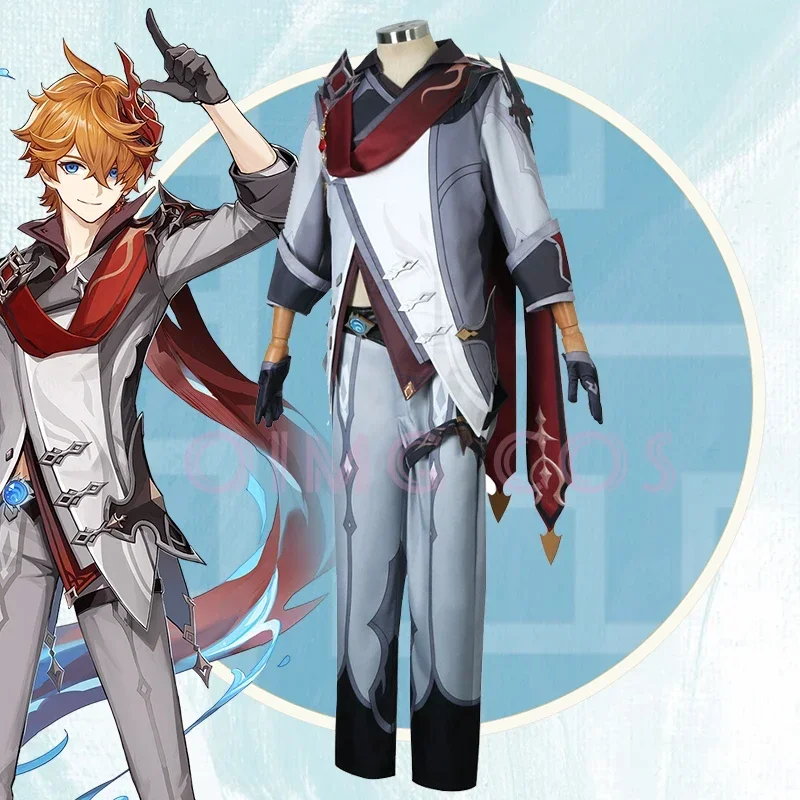 Genshin Impact Tartaglia Cospl - Anime Cosplay Buy recension och pris