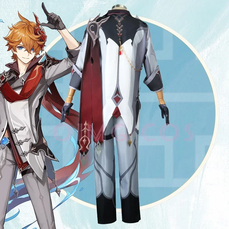 Genshin Impact Tartaglia Cospl - Anime Cosplay Buy recension och pris