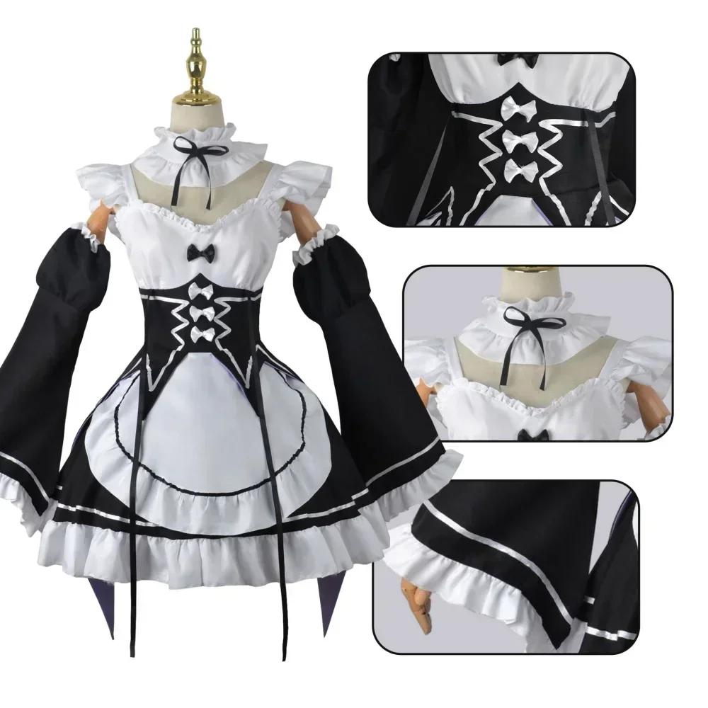 Anime Ram Rem Lolita Meid Cosp - Anime Cosplay Rem recension och pris