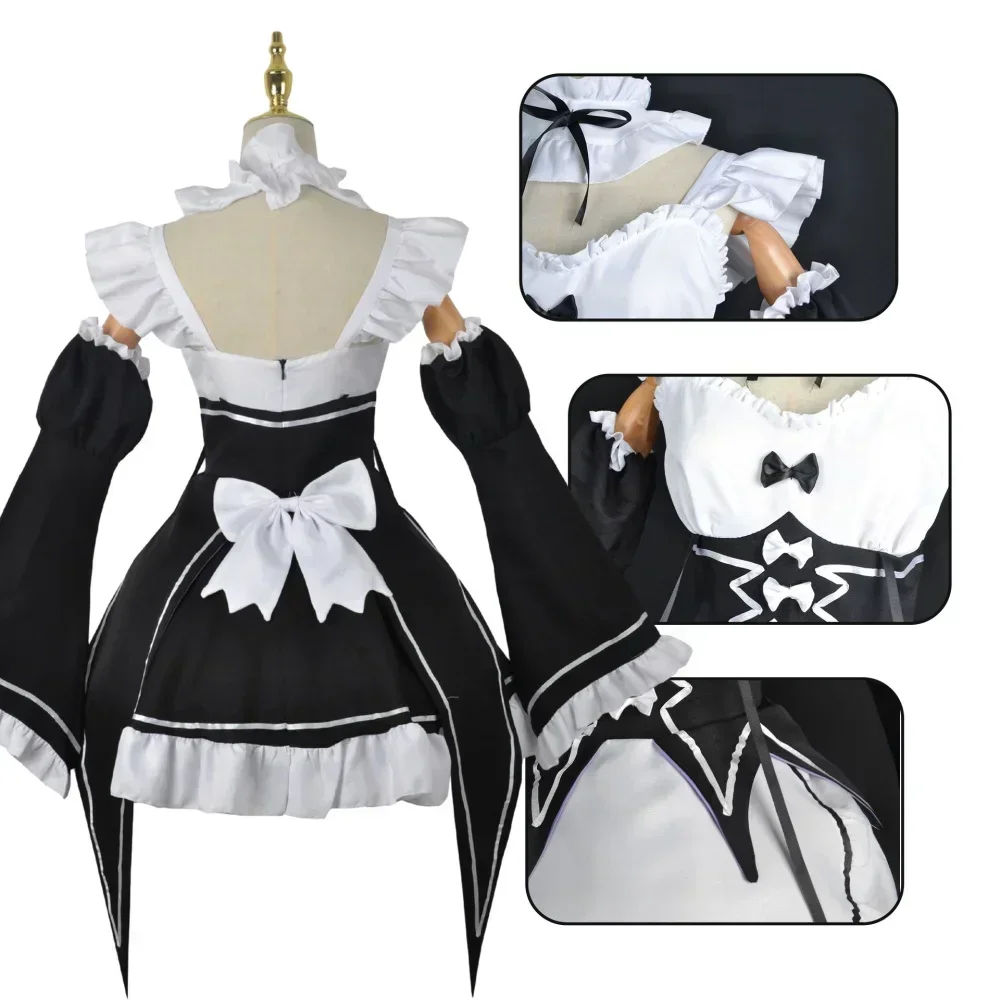 Anime Ram Rem Lolita Meid Cosp - Anime Cosplay Rem recension och pris