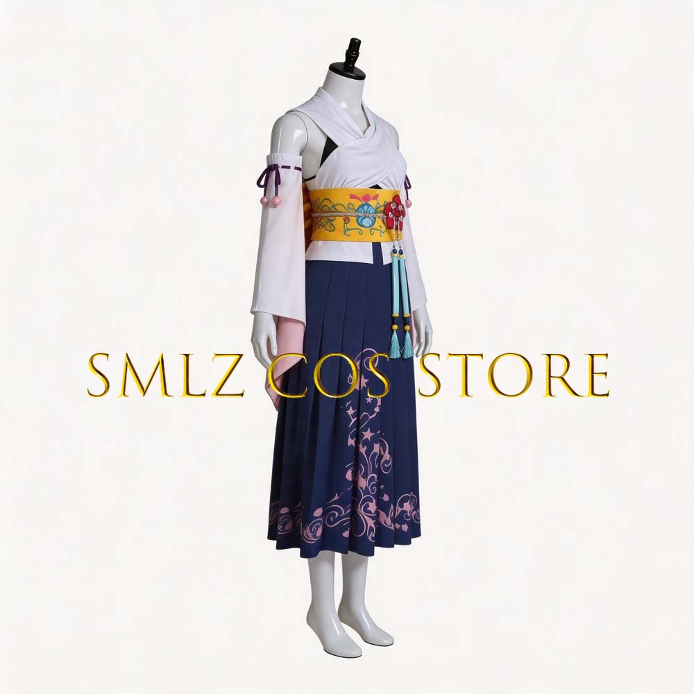 Smlz FFX Yuna Cosplay Anime FF - Anime Cosplay Party recension och pris