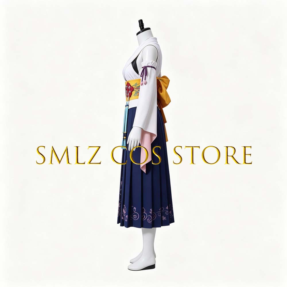 Smlz FFX Yuna Cosplay Anime FF - Anime Cosplay Party recension och pris
