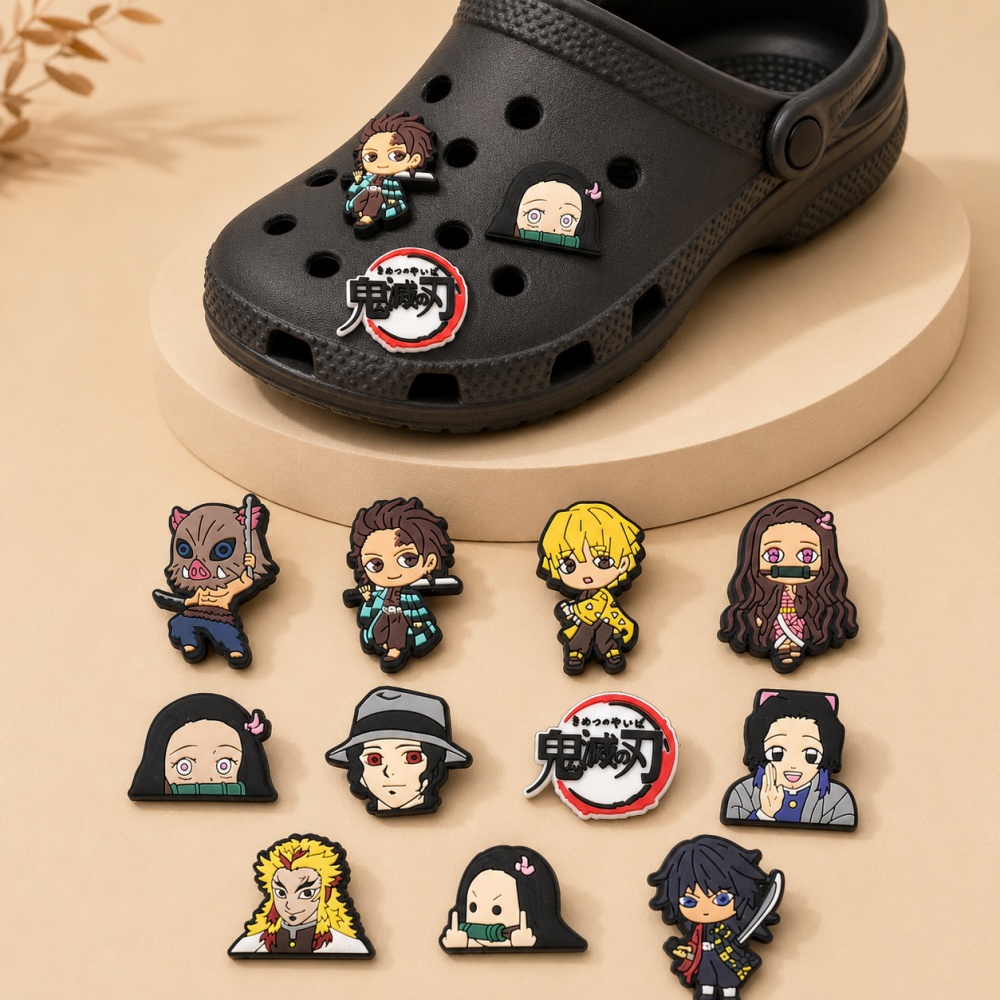 Anime Clog Button Pins Demon S - Cosplay Anime Tsunade recension och pris