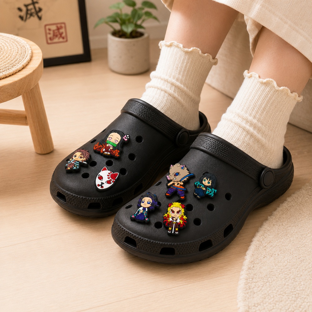 Anime Clog Button Pins Demon S - Cosplay Anime Tsunade recension och pris