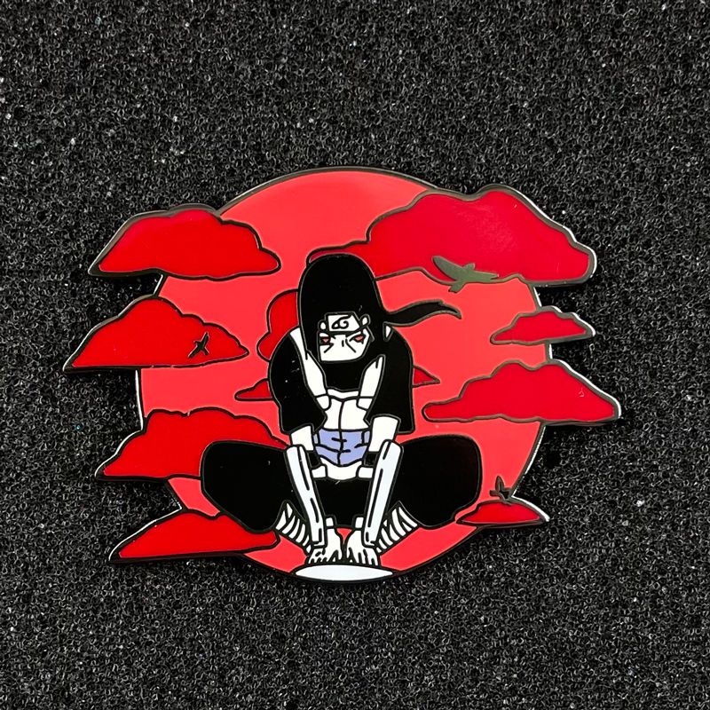 LXJERY Itachi Uchiha Brooch Na - Anime Cosplay Naruto recension och pris