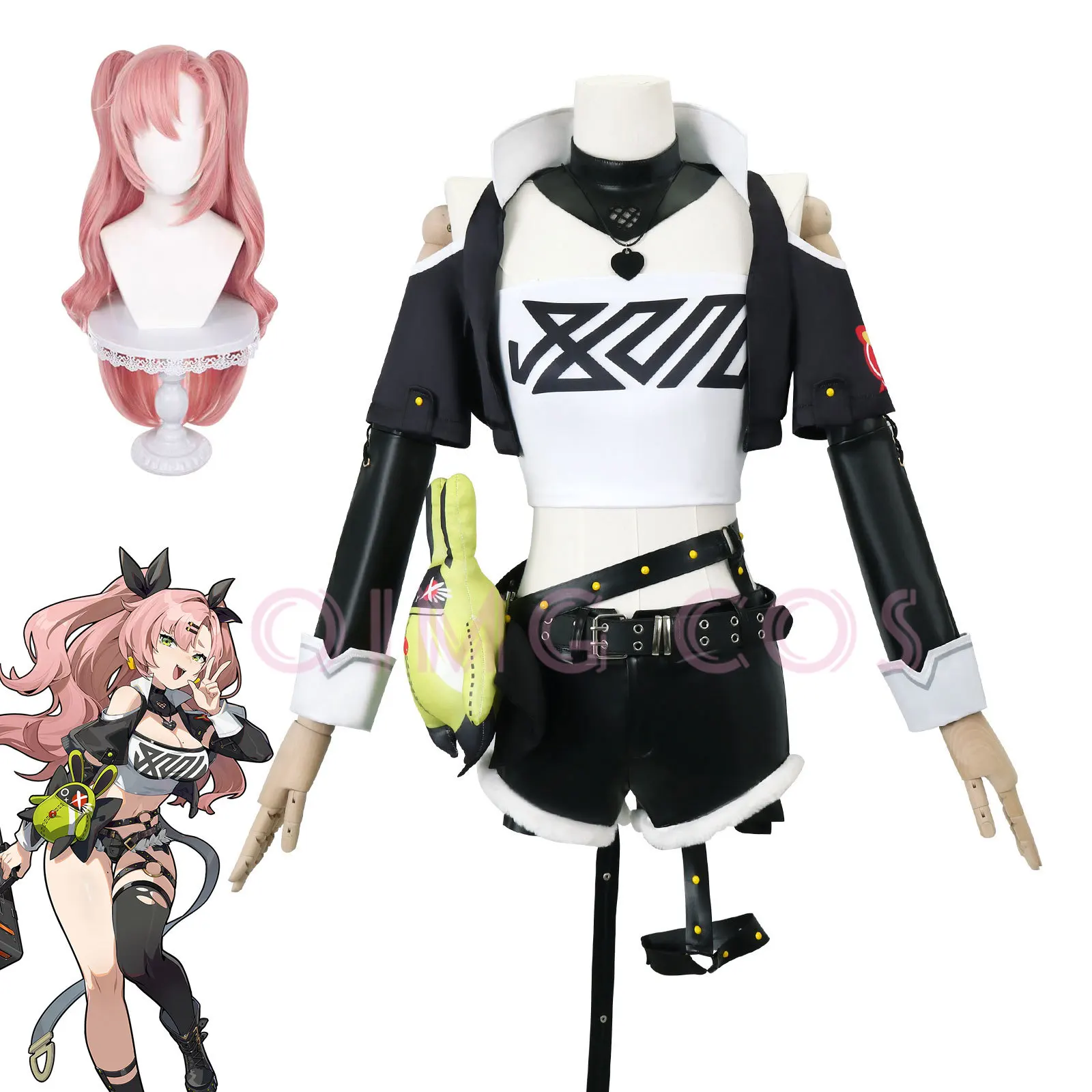 Nicole Demara Zenless Zone Zer - Women Anime Cosplay recension och pris