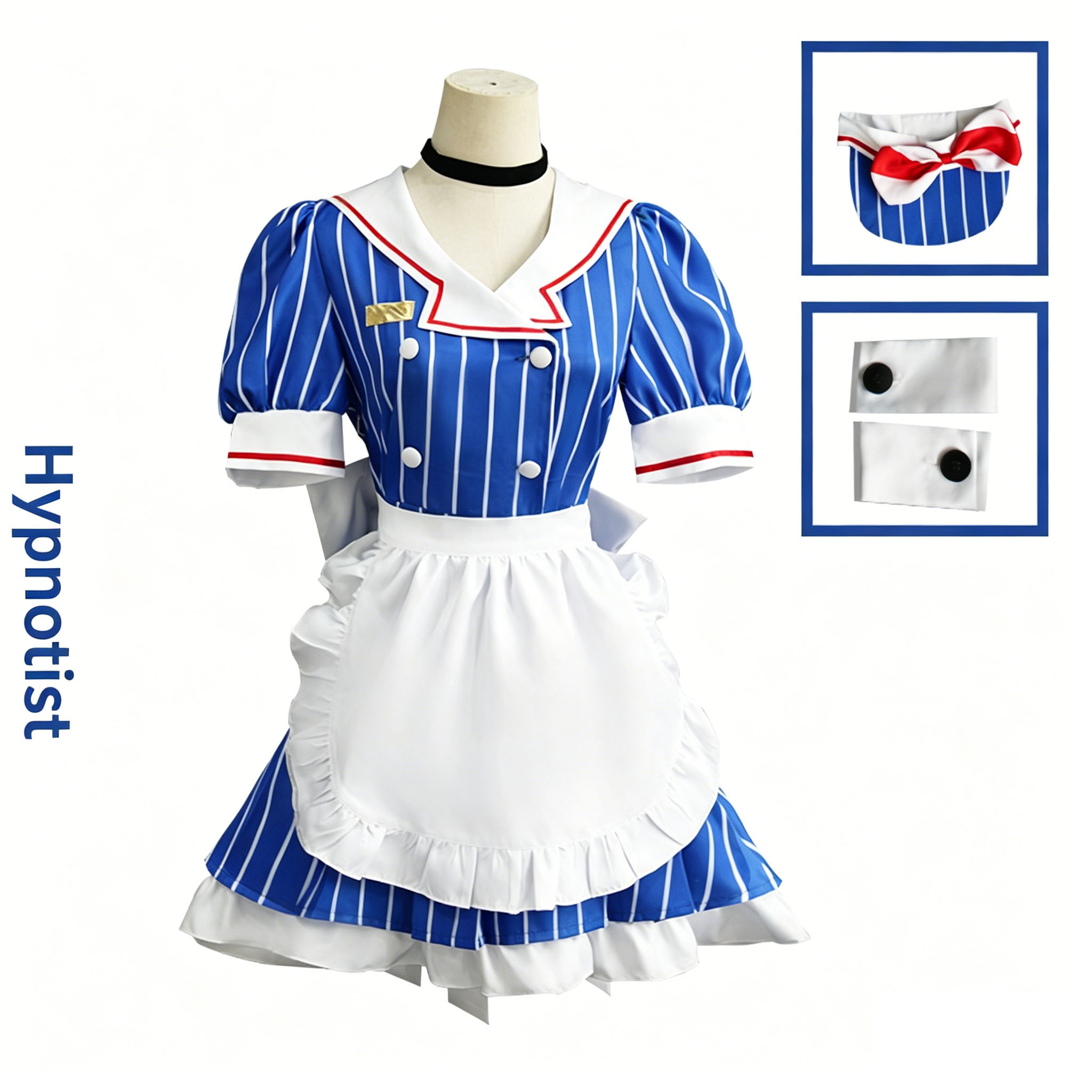 Anime Hypnotist Maid Uniform C - Anime Cosplay Duo recension och pris