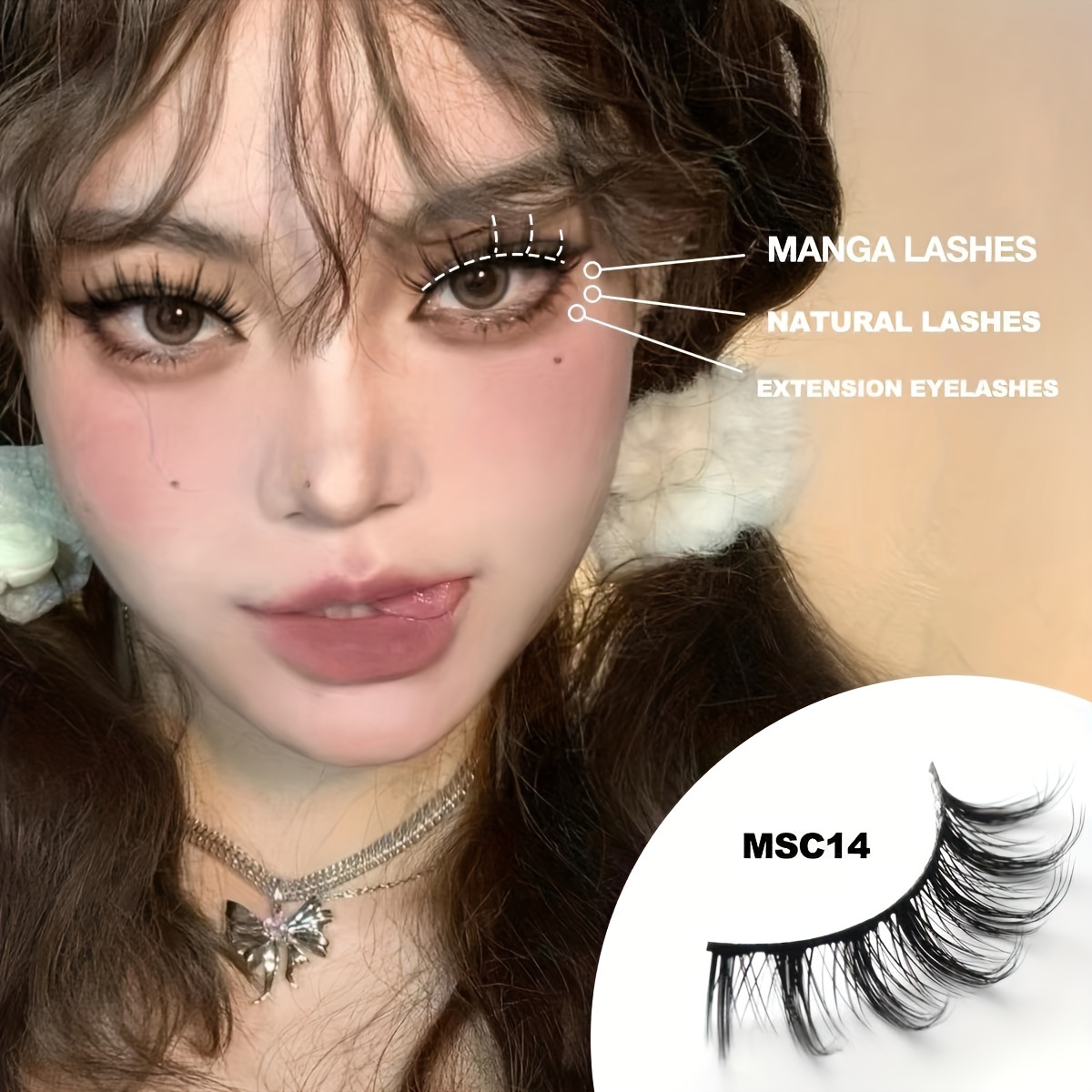 10 Pair Anime&Cosplay False Ey - Anime Cosplay Thick recension och pris