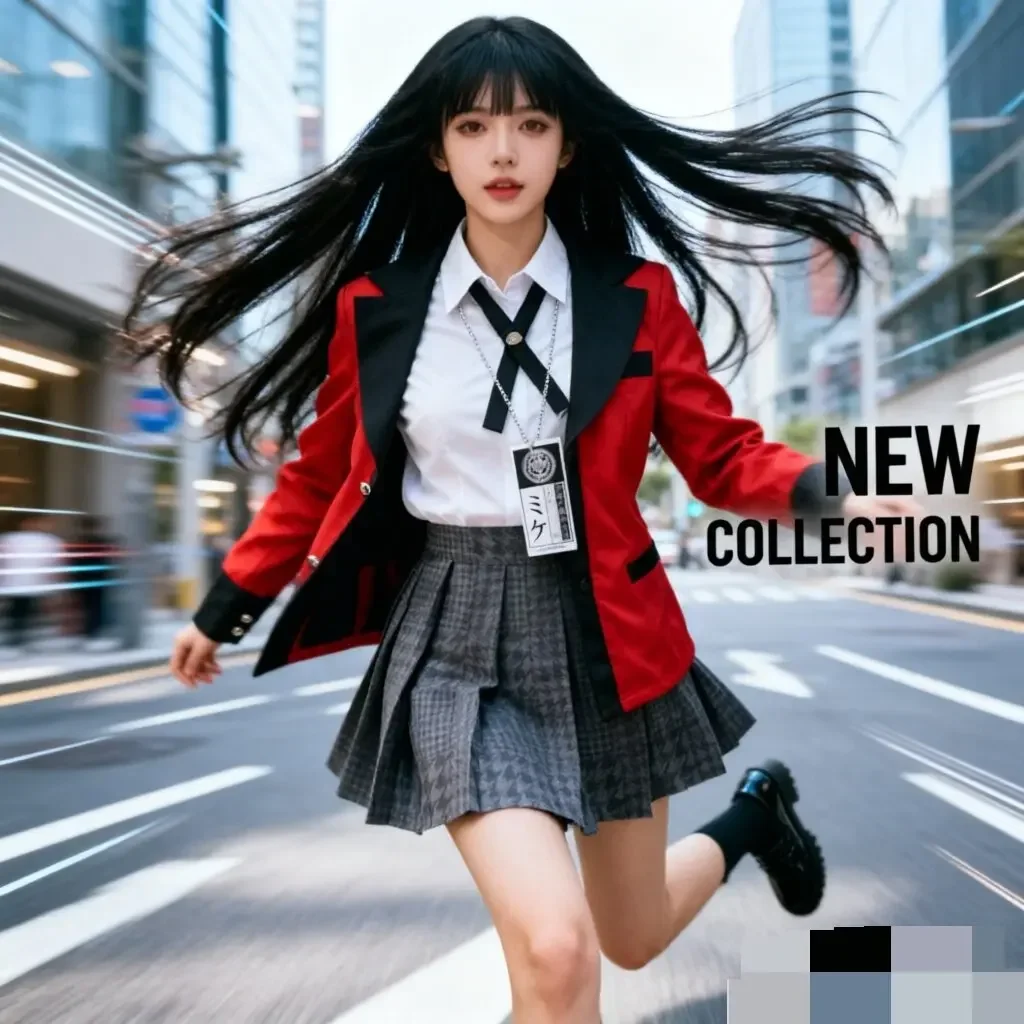 Anime Kakegurui Jabami Yumeko  - Anime Cosplay Kakegurui recension och pris