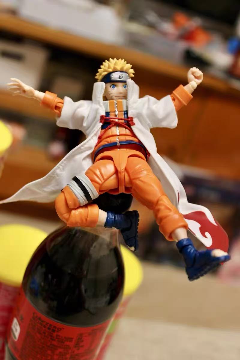 Hot Handmade 1/12 NARUTO The F - Anime Cosplay Naruto recension och pris