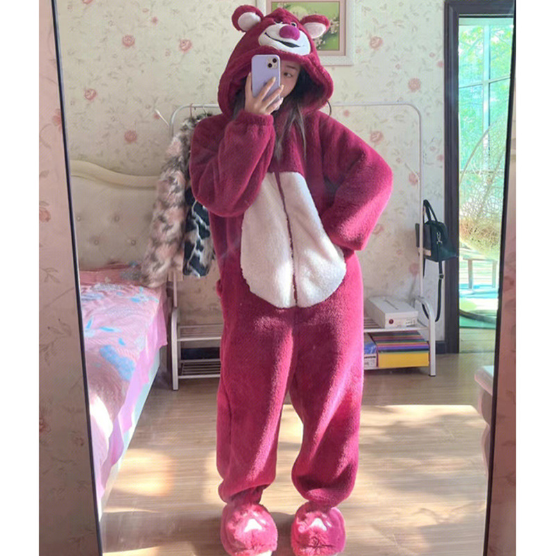 Women Onesie Animal Pajamas Wi - Anime Cosplay Thick recension och pris