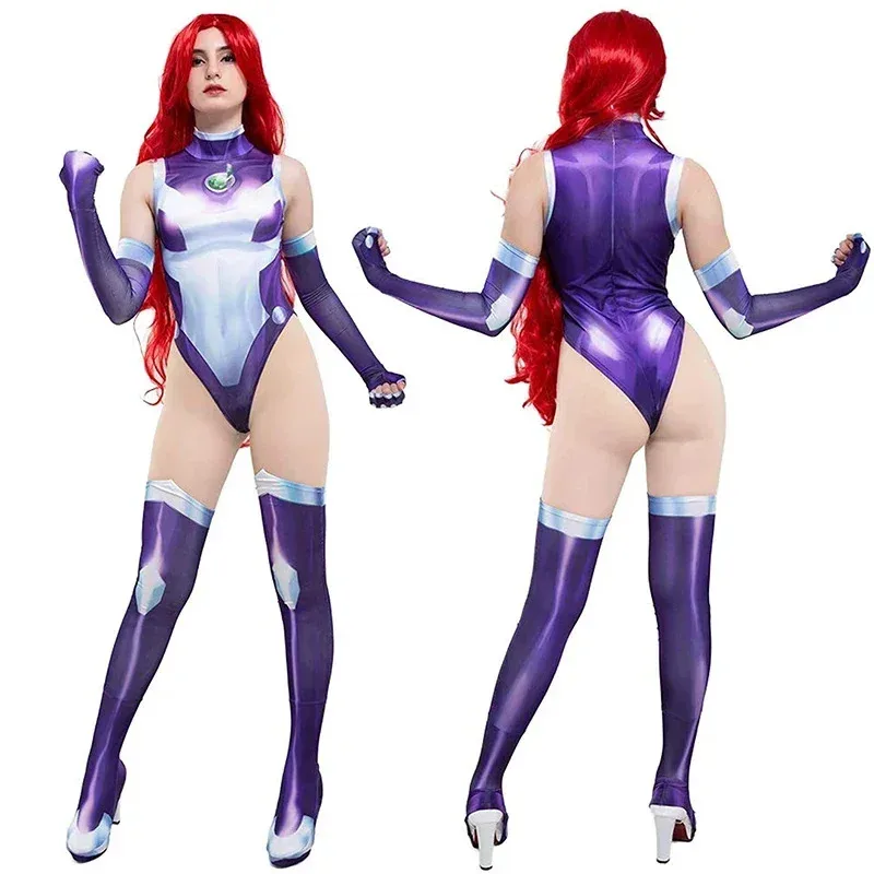 72th Anime Teen Titans Starfir - Anime Cosplay Bodysuit recension och pris