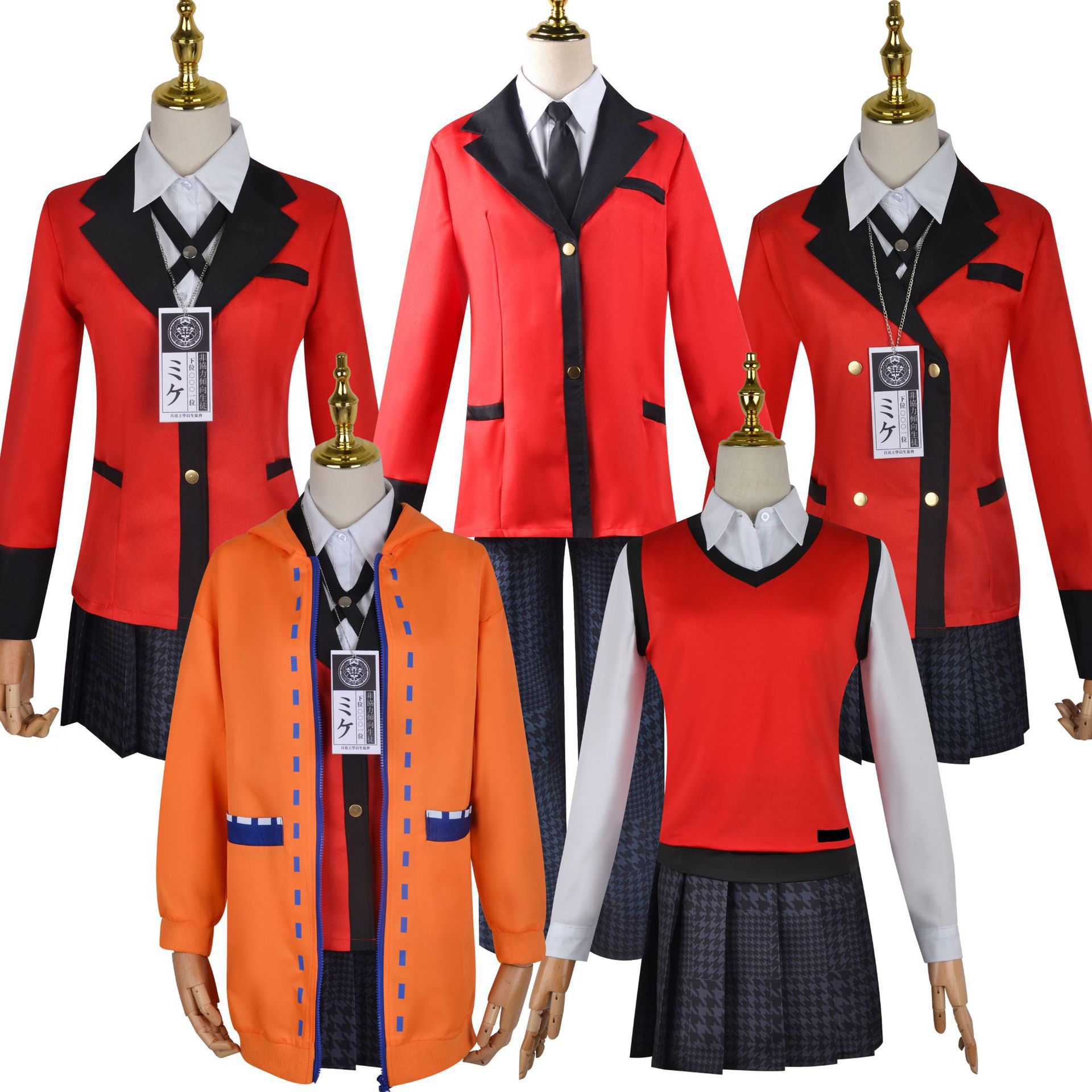 Kakegurui Anime Cosplay Costum - Anime Cosplay Kakegurui recension och pris