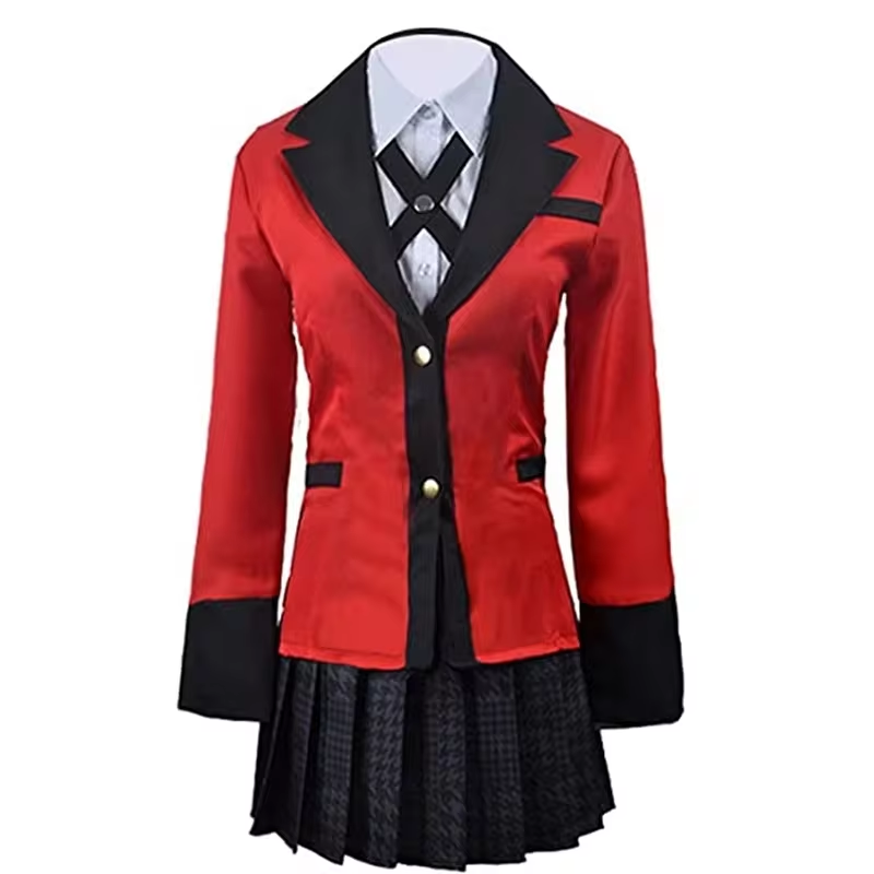 Kakegurui Jabami Yumeko Cospla - Anime Cosplay Kakegurui recension och pris